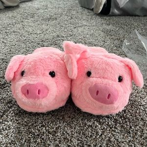 Backless Pig Slippers